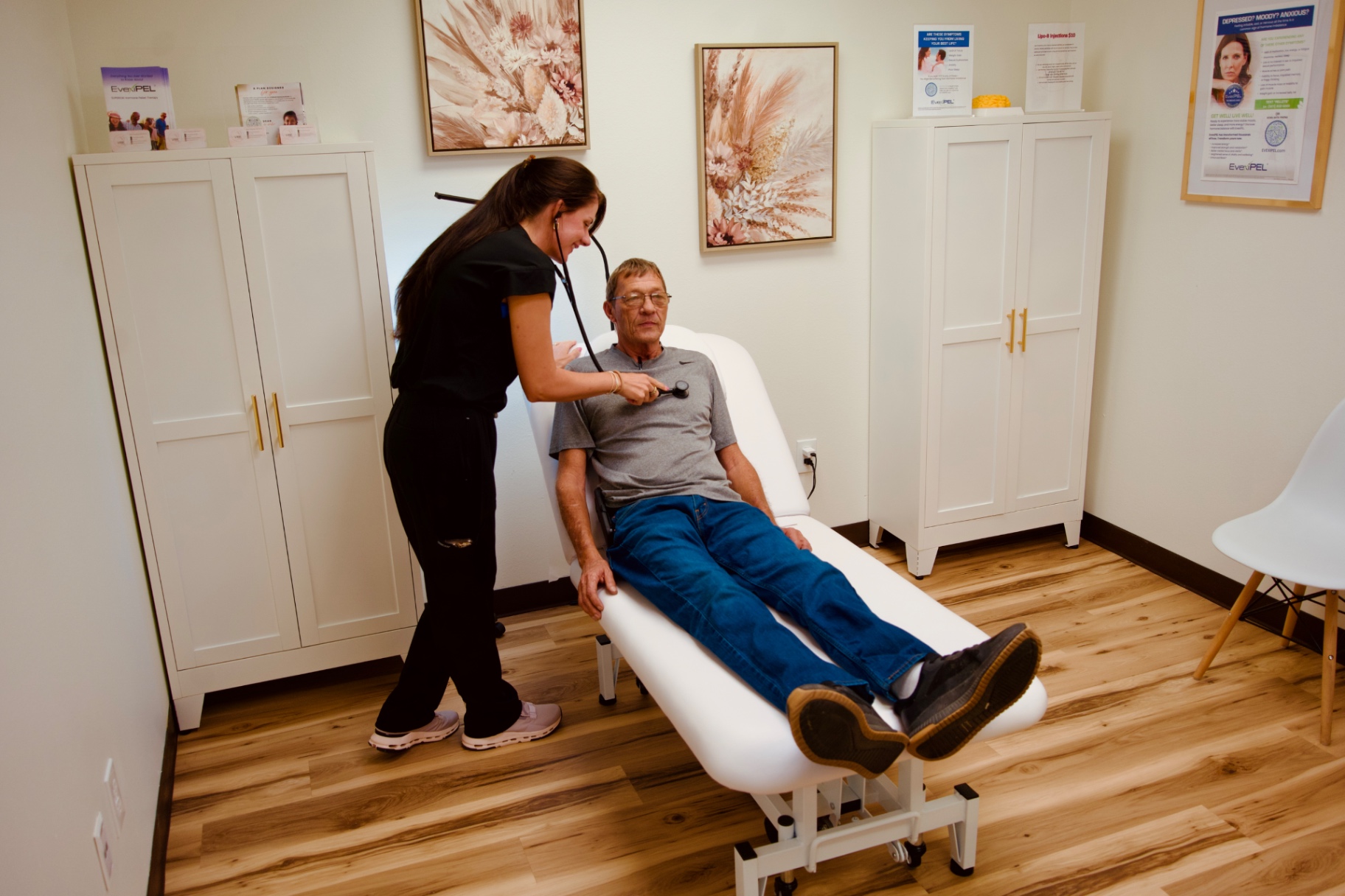 Exam Room at Vibe Wellness + Weight Loss in Benton, AR
